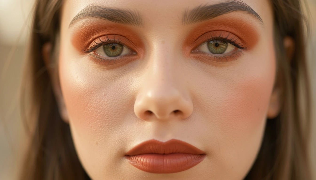 15 Warm Burnt Orange Makeup Looks For Cozy Vibes