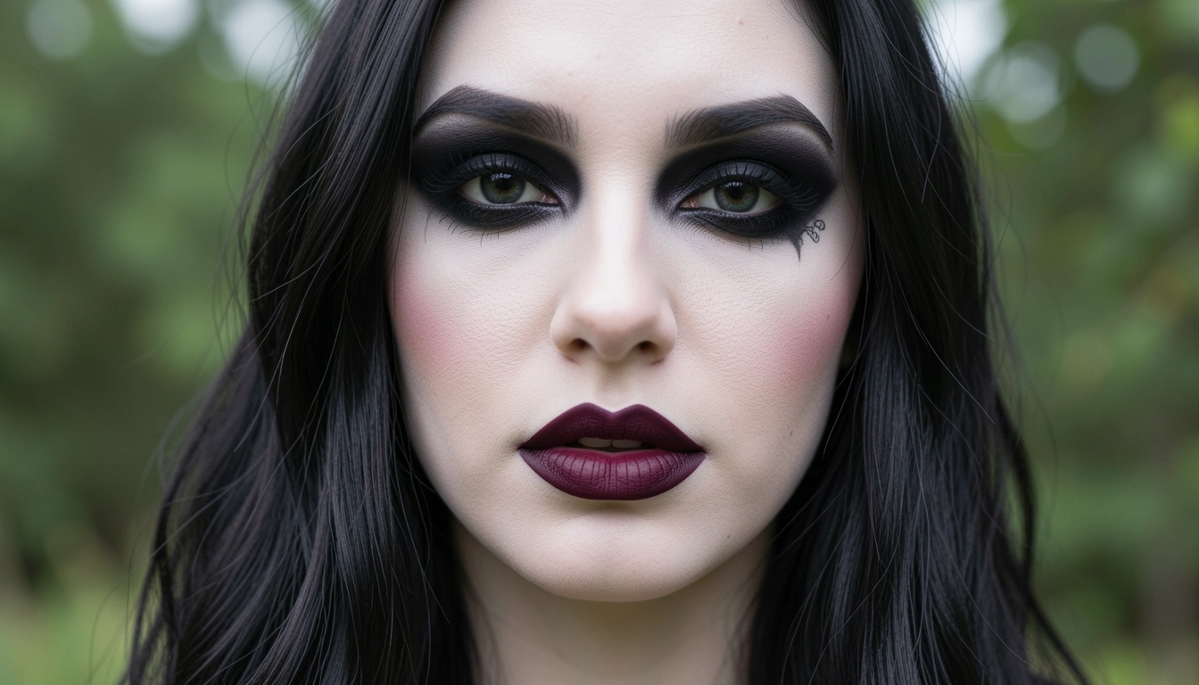 23 Aesthetic Goth Makeup Looks For Edgy Beauty Inspo