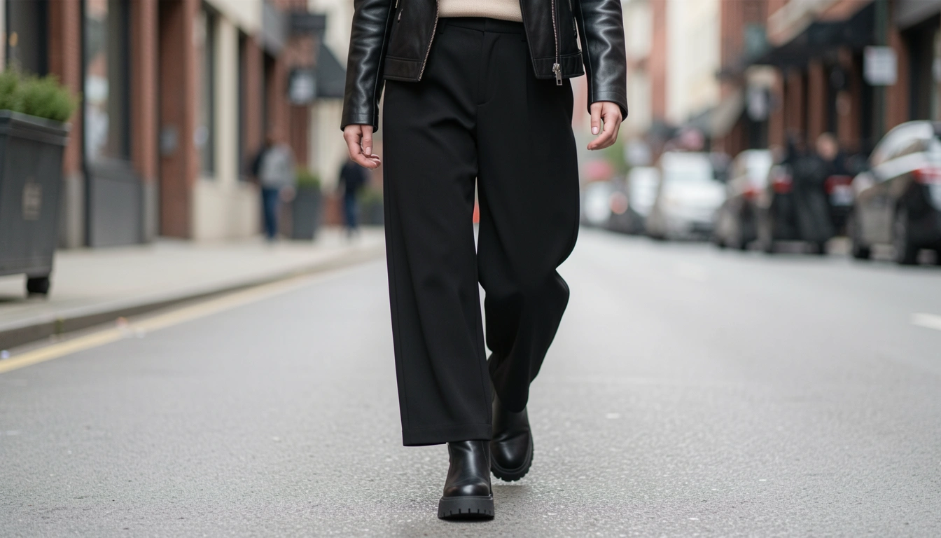 21 Black Culottes Street Style For Edgy Fashion